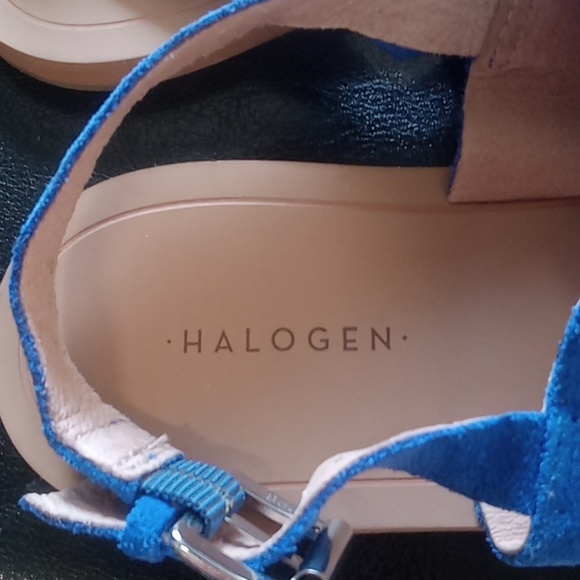 Halogen, blue suede sandals, size 5 M, Sale! 2 for $20.00! - Picture 8 of 8